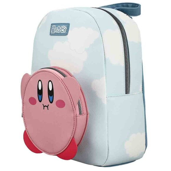 Kirby Die-cut Pocket & Cloud Print Mini Backpack main image 4